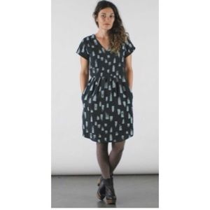 Make It Good (North of West) Drift V-Neck Dress